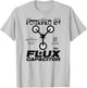 Back to The Future Powered by Flux T-Shirt - T-Shirt | Ash
