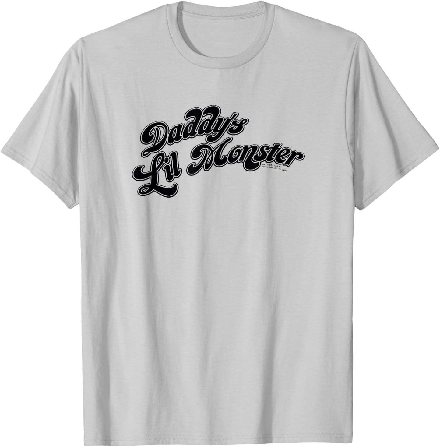 Suicide Squad Harley Quinn Daddy's Lil' Monster T-Shirt - T-Shirt | Ash