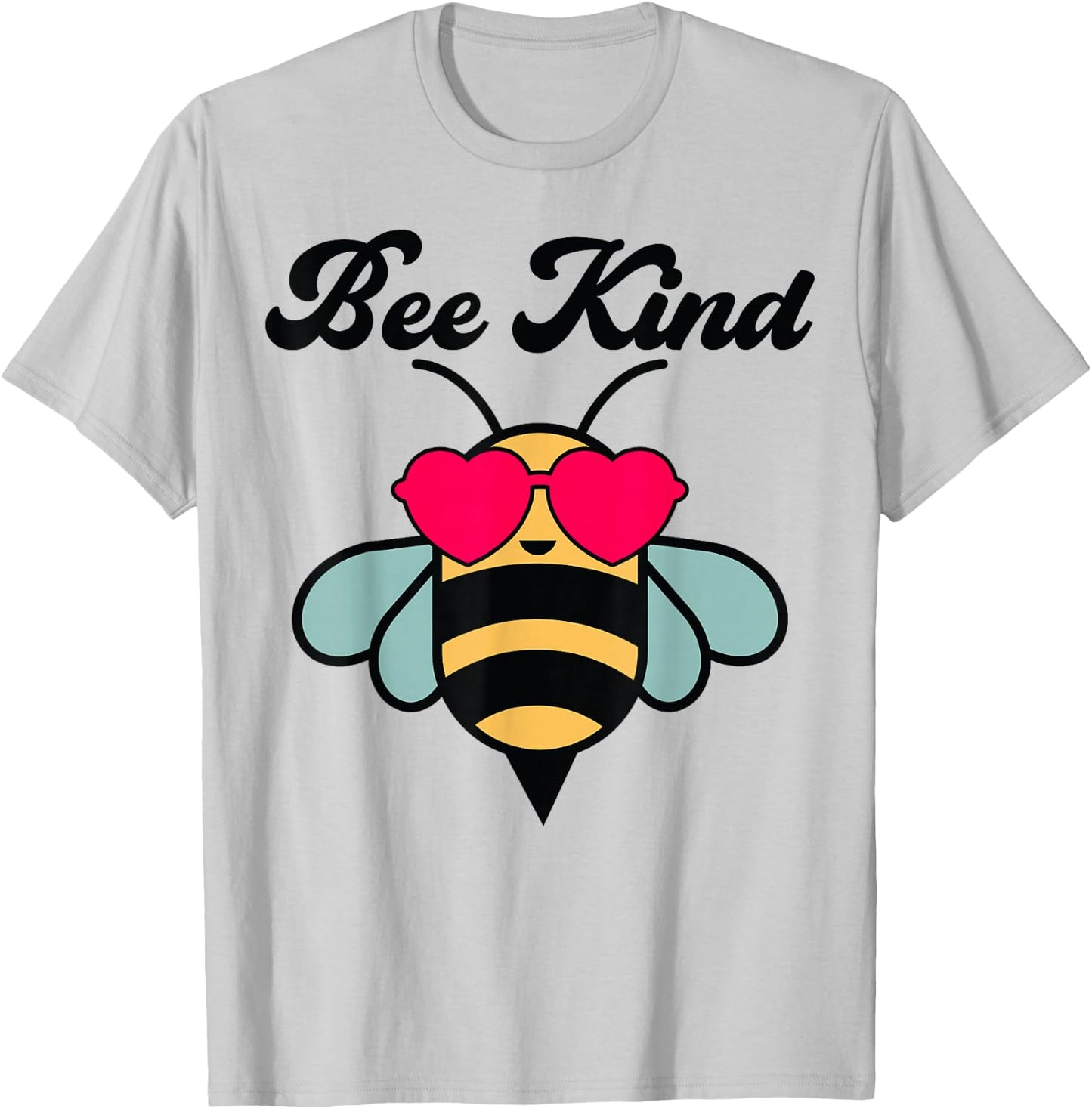 Bee-Shirt Girls Bumble Bee Kind Toddler Kids Cute BumbleBee T-Shirt - T-Shirt | Ash