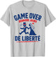 Humour EVG Game Over Derniers Jours De Liberté Mariage T-Shirt - T-Shirt | Ash