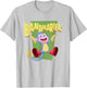Dora The Explorer Cute Boots Bananarific Big Chest Logo T-Shirt - T-Shirt | Ash