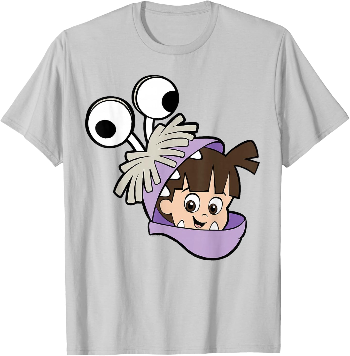 Disney and Pixar’s Monsters, Inc. Boo Big Face Costume T-Shirt - T-Shirt | Ash