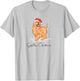 Golden Retriever Christmas Shirt - Cute Retriever T-Shirt - T-Shirt | Ash