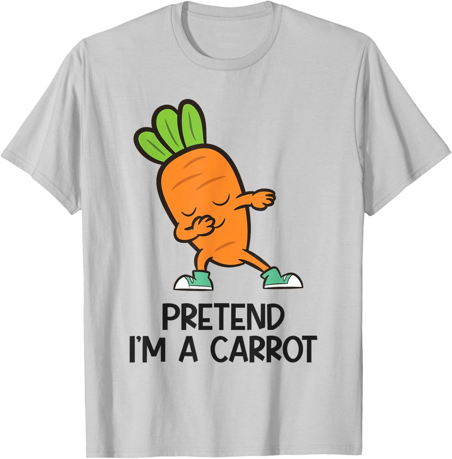 Pretend Im A Carrot Lazy Costume Carrot T-Shirt - T-Shirt | Ash