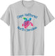 Cape Hatteras Coastal Wildlife Watercolor Loggerhead Turtle T-Shirt - T-Shirt | Ash