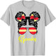 Spain Flag Heart Heartbeat for Spain Men Women Kids Girl T-Shirt - T-Shirt | Ash
