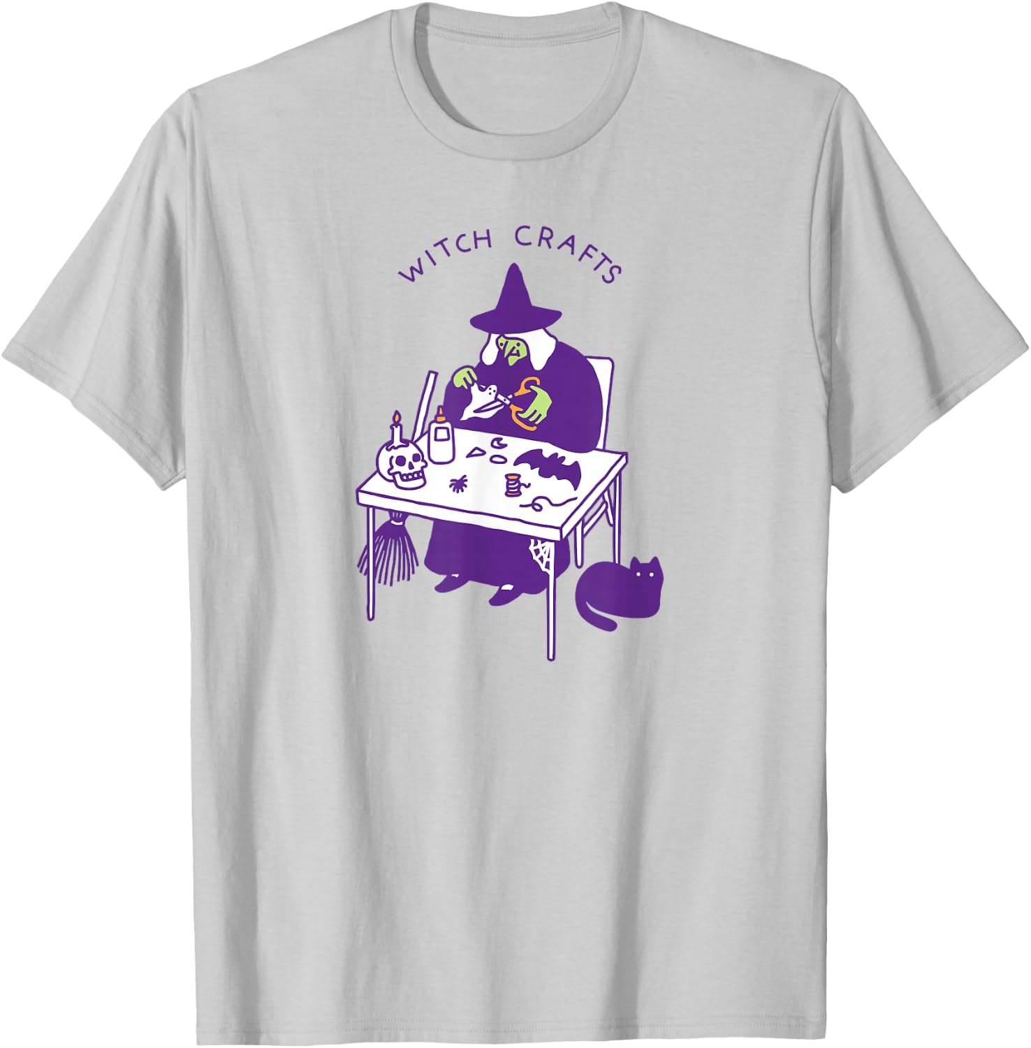 Witch Crafts T-Shirt - T-Shirt | Ash