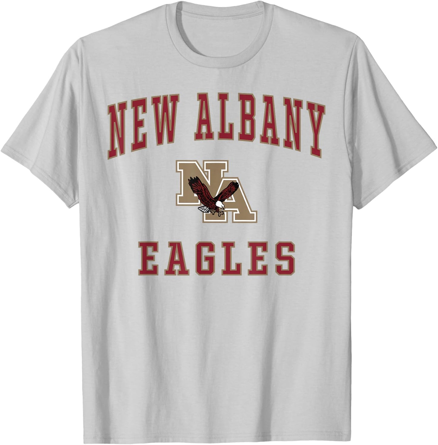 New Albany High School Eagles T-Shirt - T-Shirt | Ash