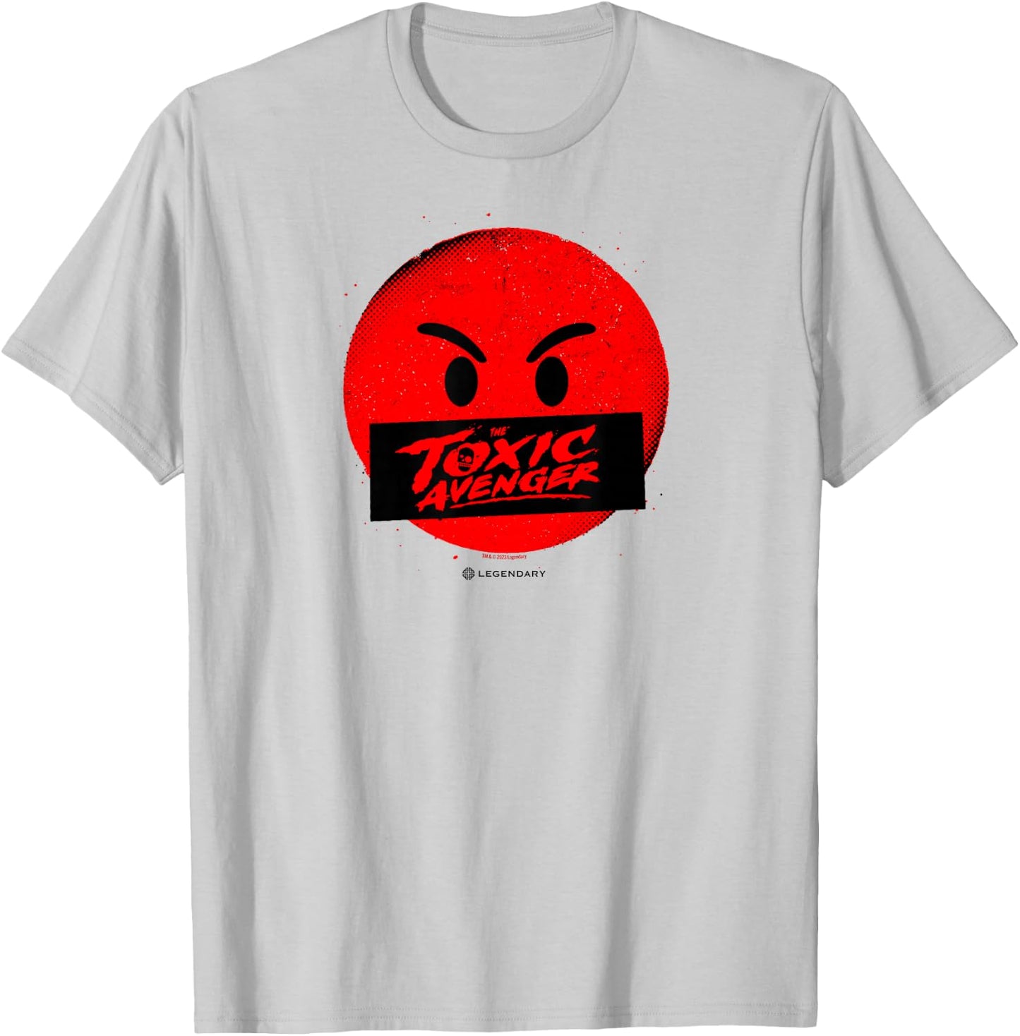 The Toxic Avenger Angry Face T-Shirt - T-Shirt | Ash