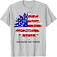 Patriotic US Flag Sunflower God Bless Our Troops Kids Men T-Shirt - T-Shirt | Ash