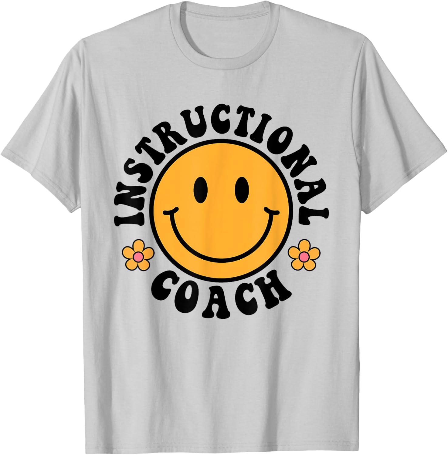 Instructional Coach T-Shirt - T-Shirt | Ash
