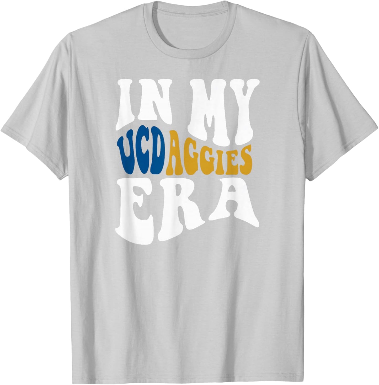 UC Davis Aggies Era Gray Officially Licensed T-Shirt - T-Shirt | Ash