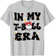 In My Tball Era Retro Groovy T ball ball Kids Girl Boy T-Shirt - T-Shirt | Ash