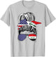 Iraqi American Heritage Iraqi Women USA Girl Iraq T-Shirt - T-Shirt | Ash