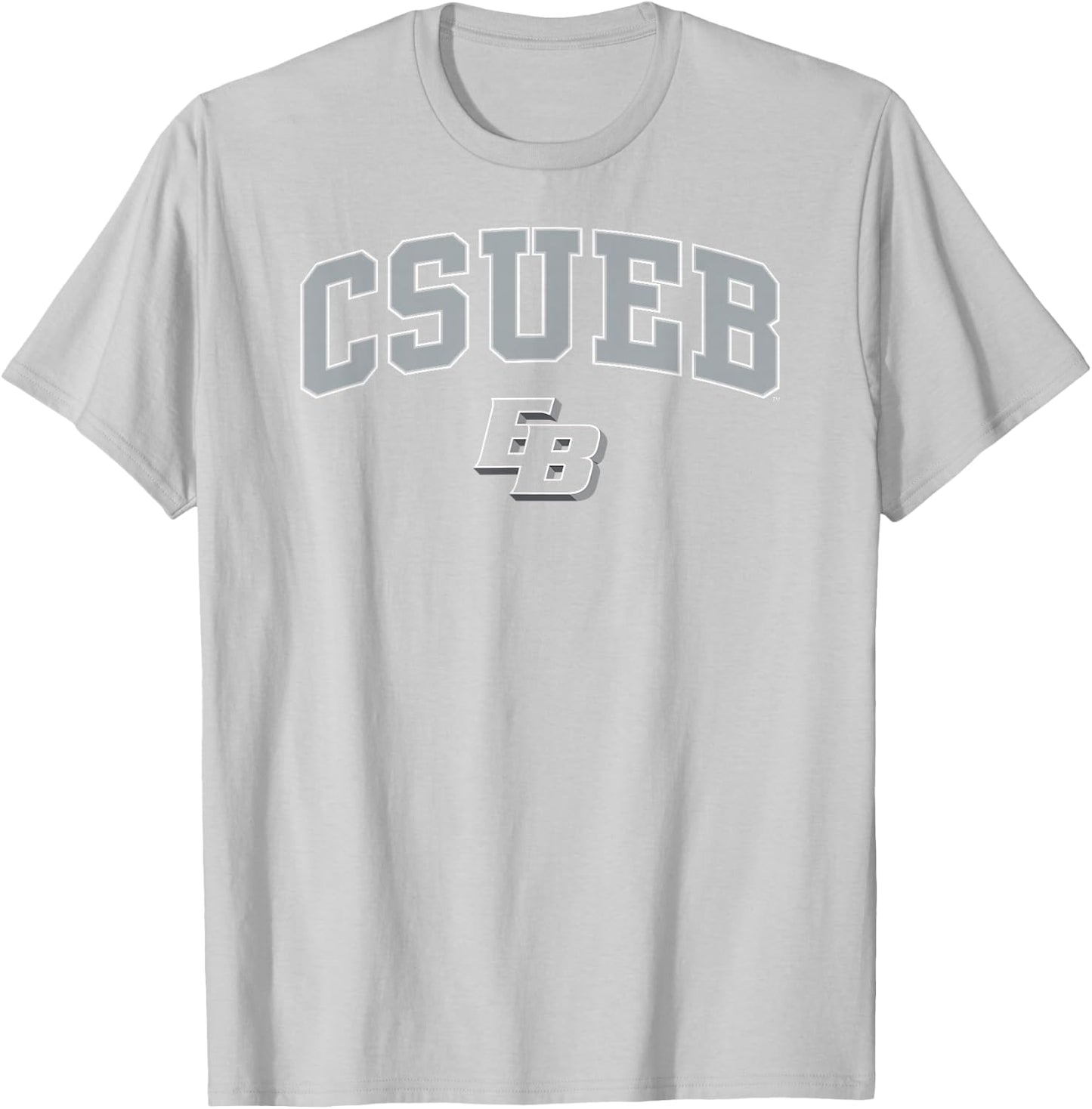 Cal State East Bay Pioneers Arch Over Red T-Shirt - T-Shirt | Ash