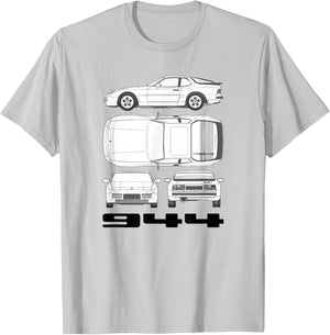 944 Graphic T Shirt T-Shirt - T-Shirt | Ash
