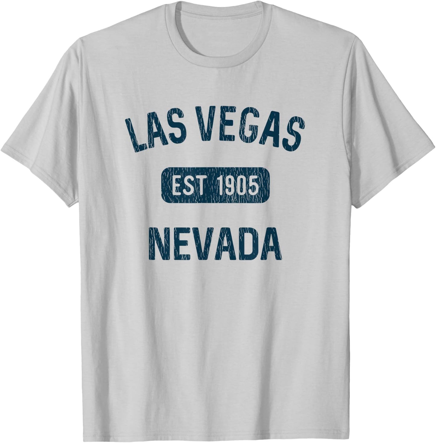 Las Vegas EST 1905 Vegas Strip Vacation Souvenir and Gifts T-Shirt - T-Shirt | Ash