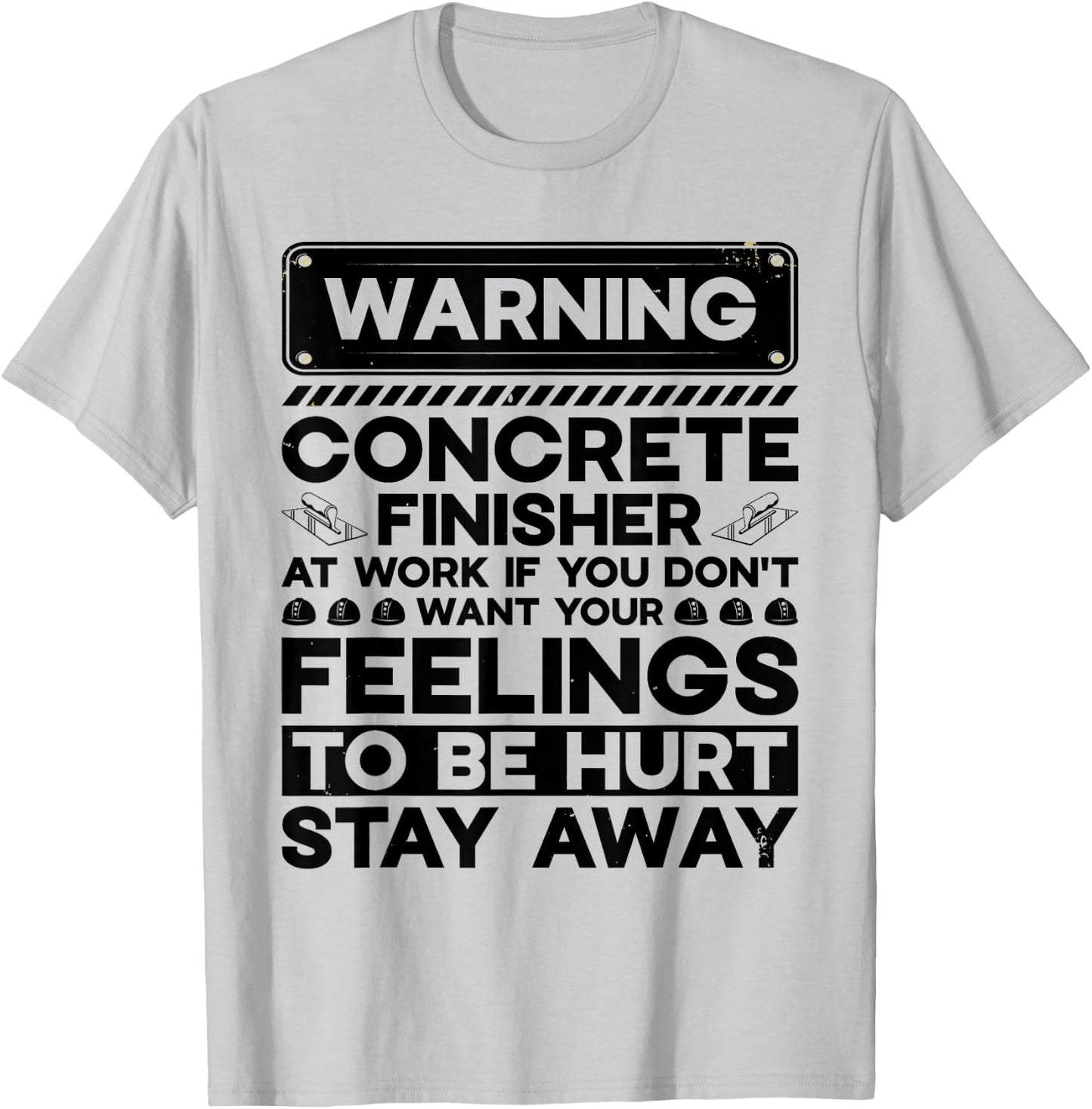 Concrete Worker Concrete Truck Tools Concrete Finisher T-Shirt - T-Shirt | Ash
