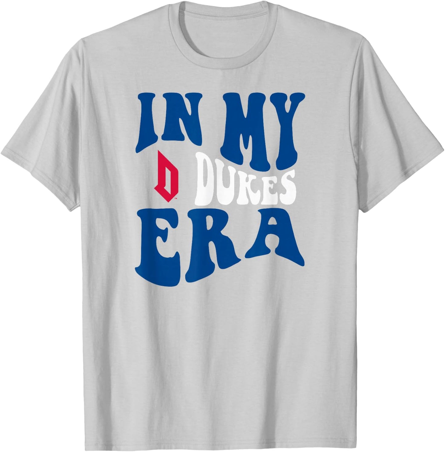 Duquesne Dukes Era Gray Officially Licensed T-Shirt - T-Shirt | Ash