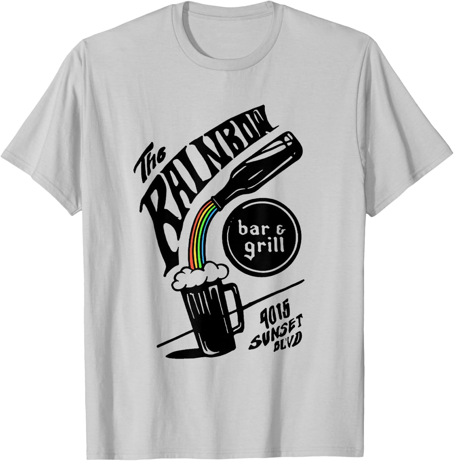 The Rainbow Room - Pour Me One T-Shirt - T-Shirt | Ash