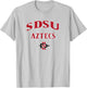 San Diego State Aztecs SDSU Gray Officially Licensed T-Shirt - T-Shirt | Ash