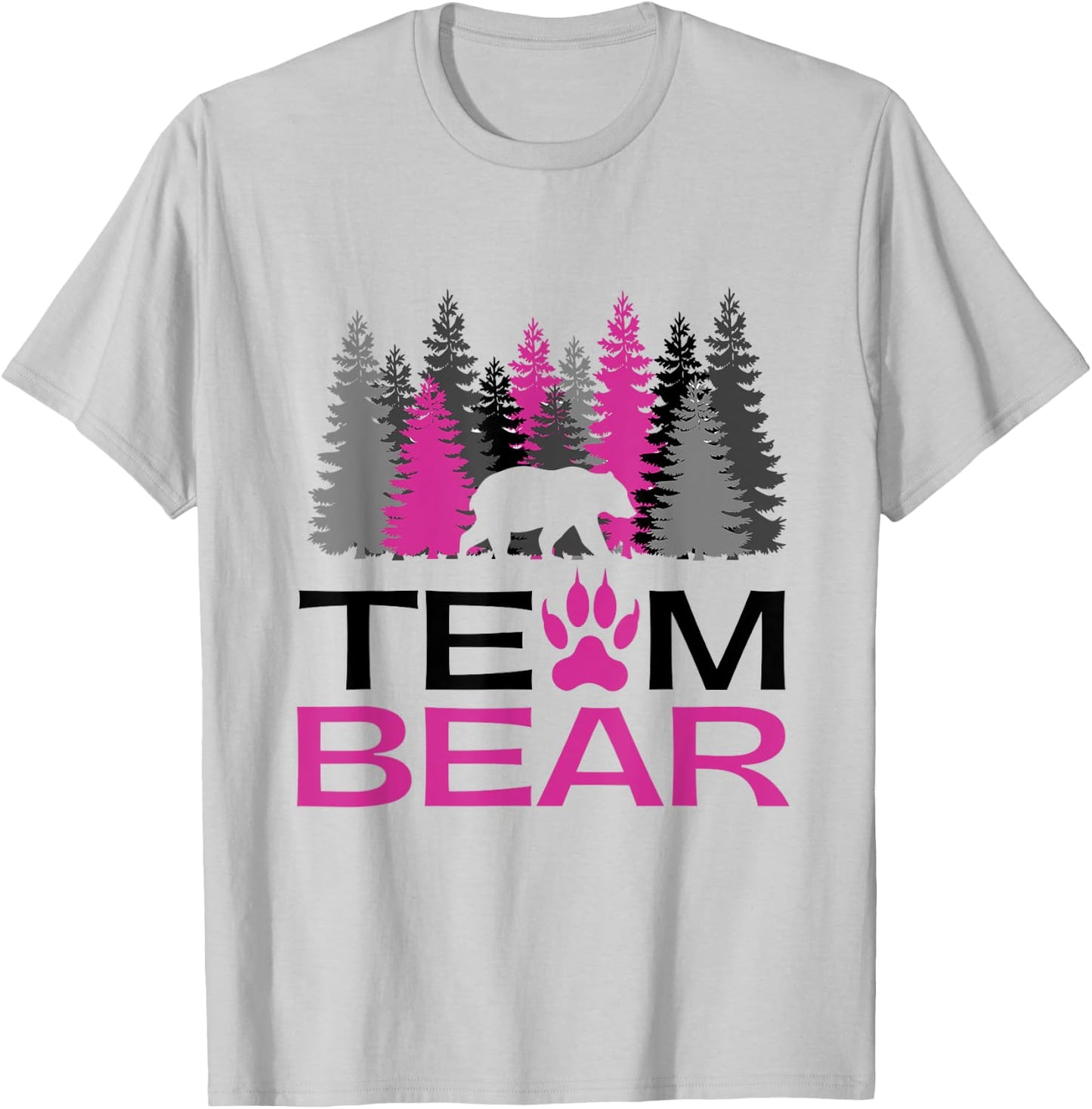 Team Bear Woman Pink T-Shirt - T-Shirt | Ash