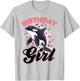 Funny Orca Animal Birthday Girl T-Shirt - T-Shirt | Ash