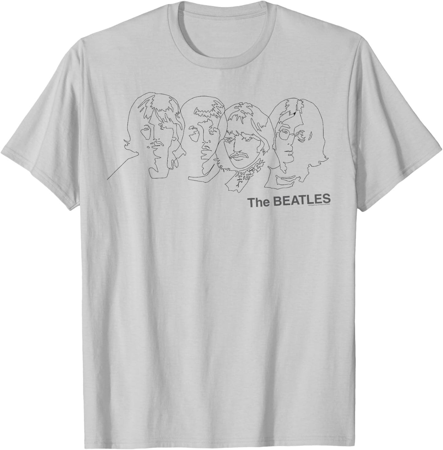 The Beatles Structure T-Shirt - T-Shirt | Ash