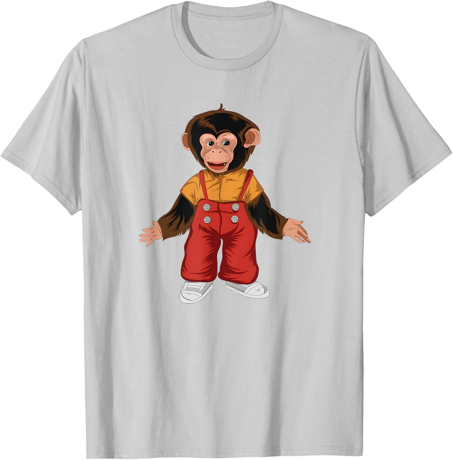 Howdie Doody Monkey Toy T-Shirt - T-Shirt | Ash