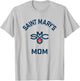 Saint Mary's College Gaels Arched Mom T-Shirt - T-Shirt | Ash