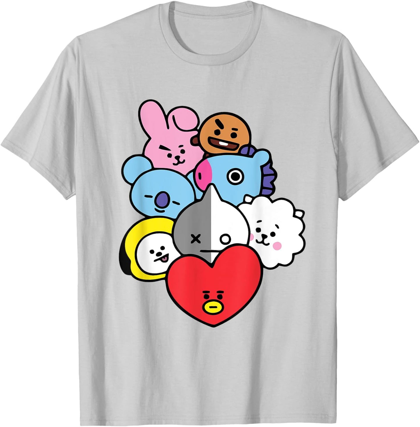 Cool K-Pop Cute Love Symbol K-Drama Korean Pop Music Fans T-Shirt - T-Shirt | Ash