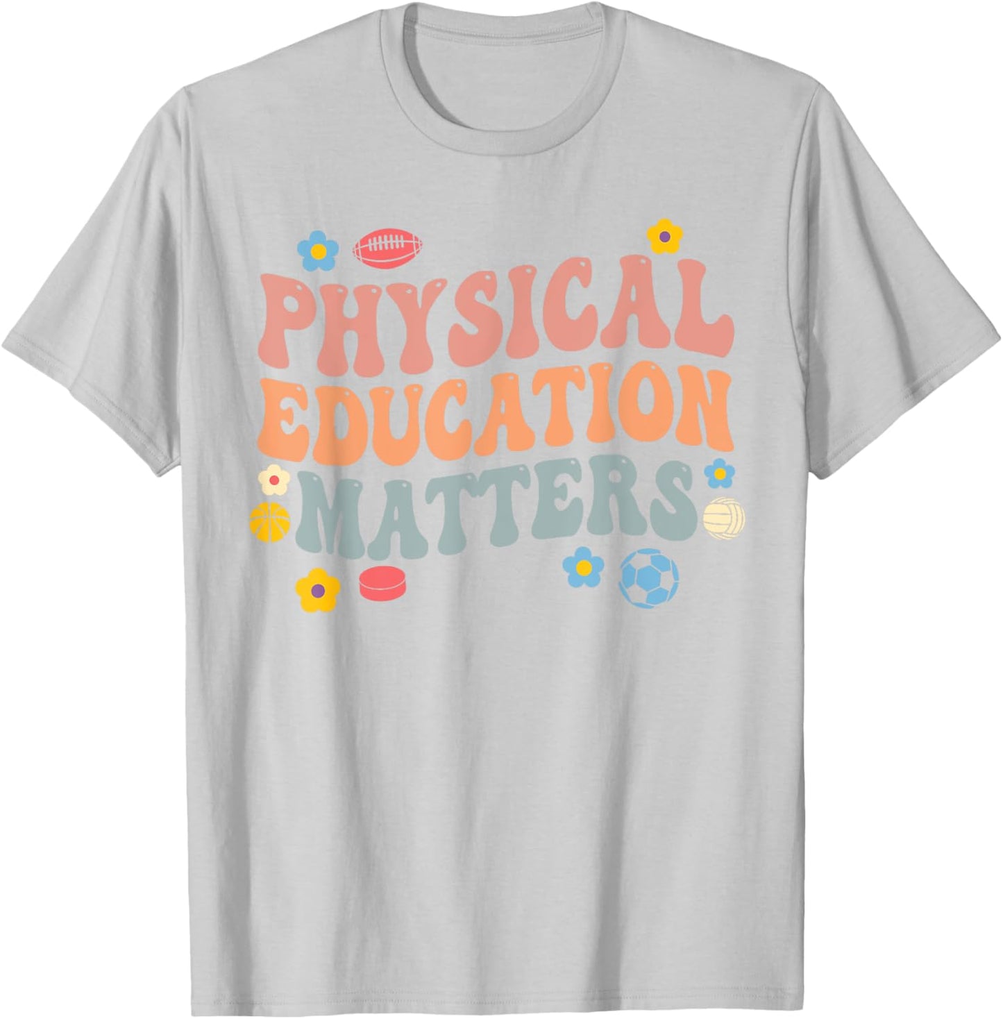 physical education matters PE Teacher Women T-Shirt - T-Shirt | Ash