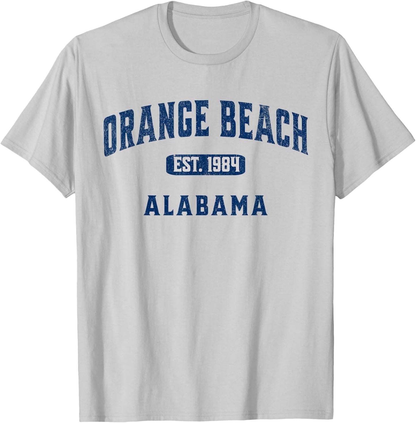 USA Vintage Merch Souvenir Visit Orange Beach Alabama Women Kids T-Shirt - T-Shirt | Ash