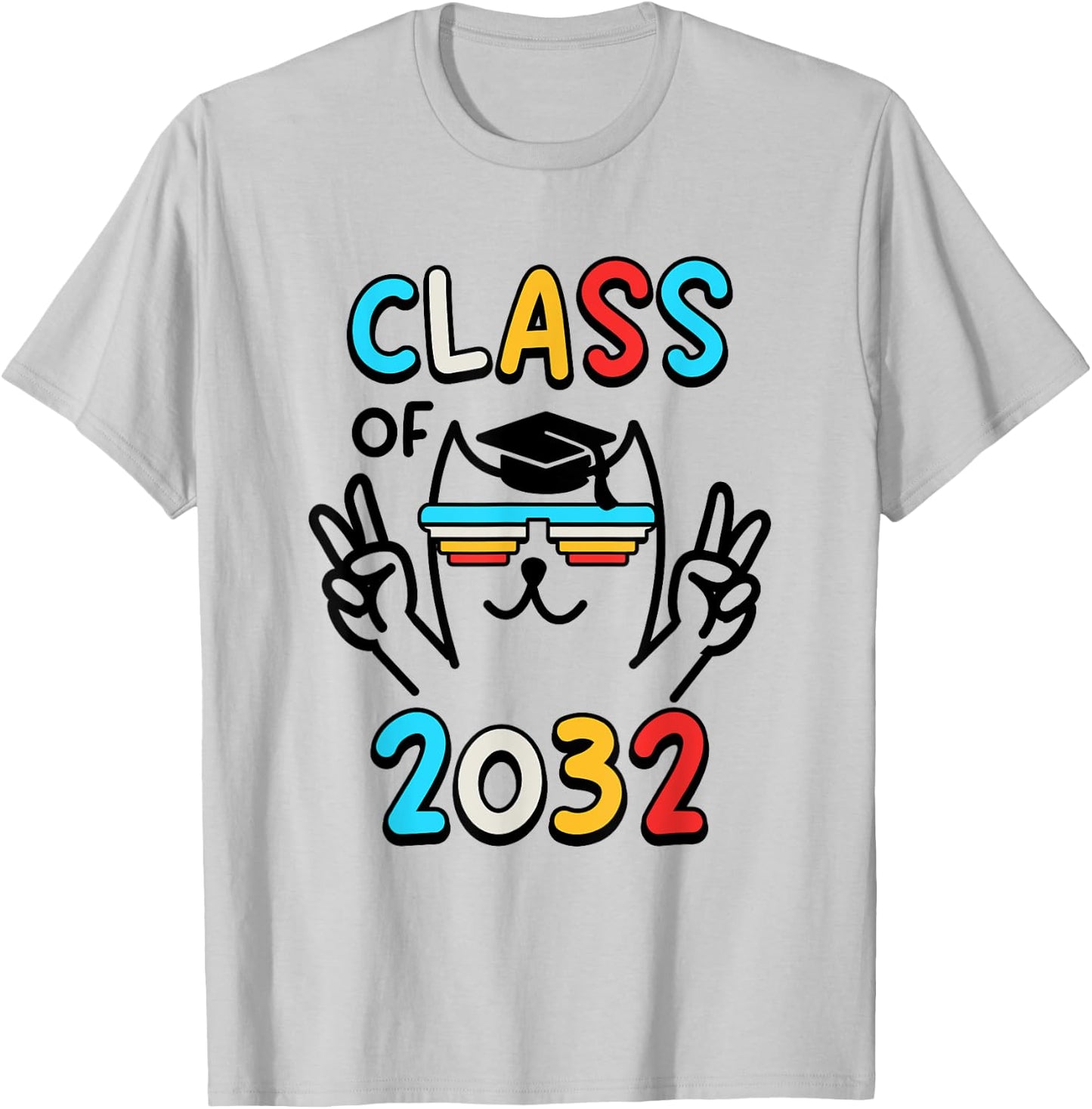 Class Of 2032 T-Shirt - T-Shirt | Ash