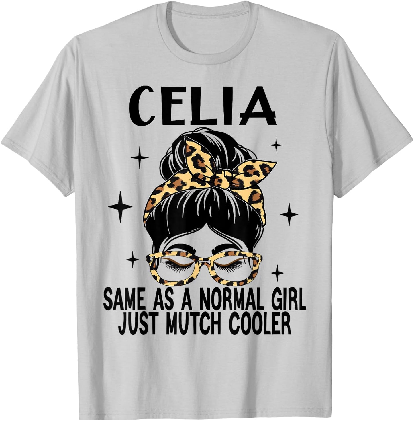 SwiftStyle Apparel CELIA Costume Cute Definition Personalized Name CELIA , Small, Grey T-Shirt - T-Shirt | Ash