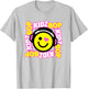 Kidz BOP Merch – Heart Smiley Face with Headphones T-Shirt - T-Shirt | Ash