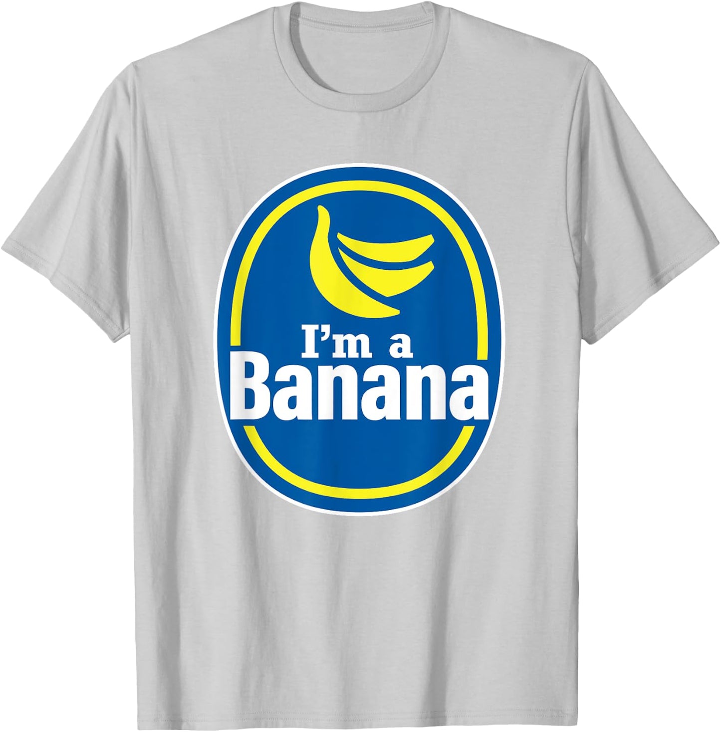 Funny Pretend I'm a Banana Halloween Costume Fruit T-Shirt - T-Shirt | Ash