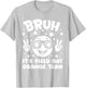 Orange Team Bruh It's Field Day 2026 Teacher Student Kids T-Shirt - T-Shirt | Ash