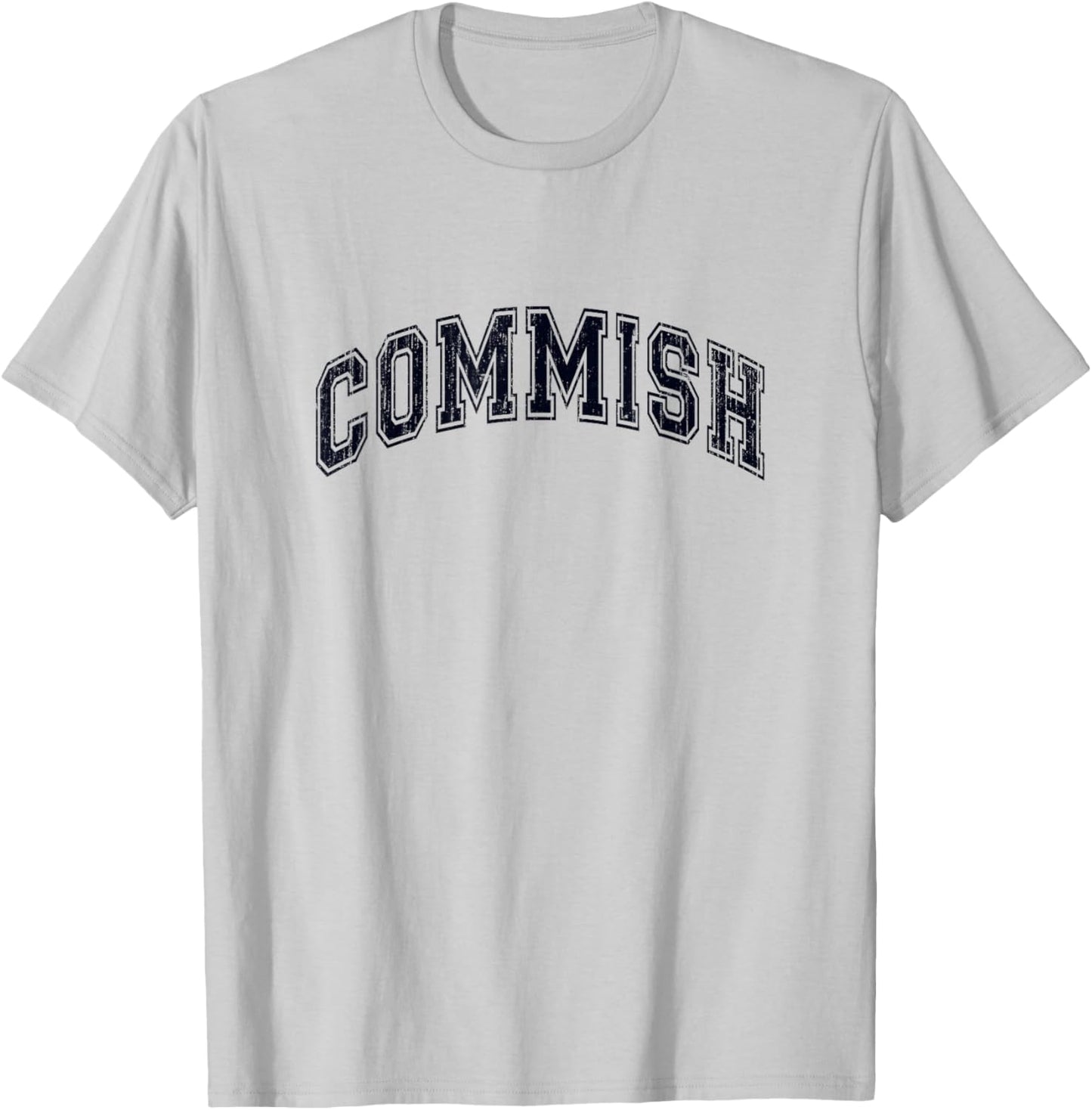Draft Day COMMISH University Fantasy Football Commissioner T-Shirt - T-Shirt | Ash