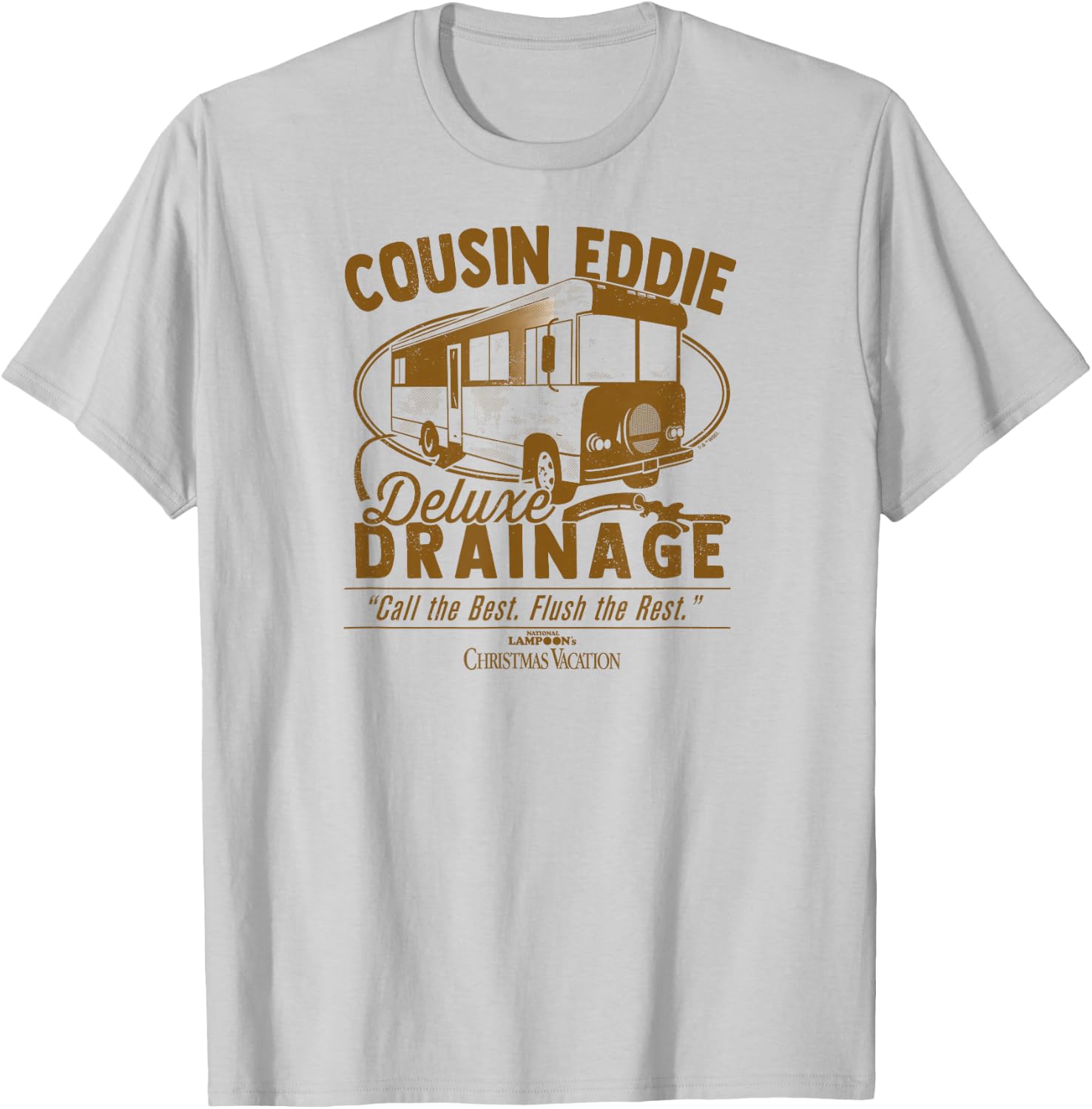 National Lampoon's Christmas Vacation - Cousin Eddie RV T-Shirt - T-Shirt | Ash