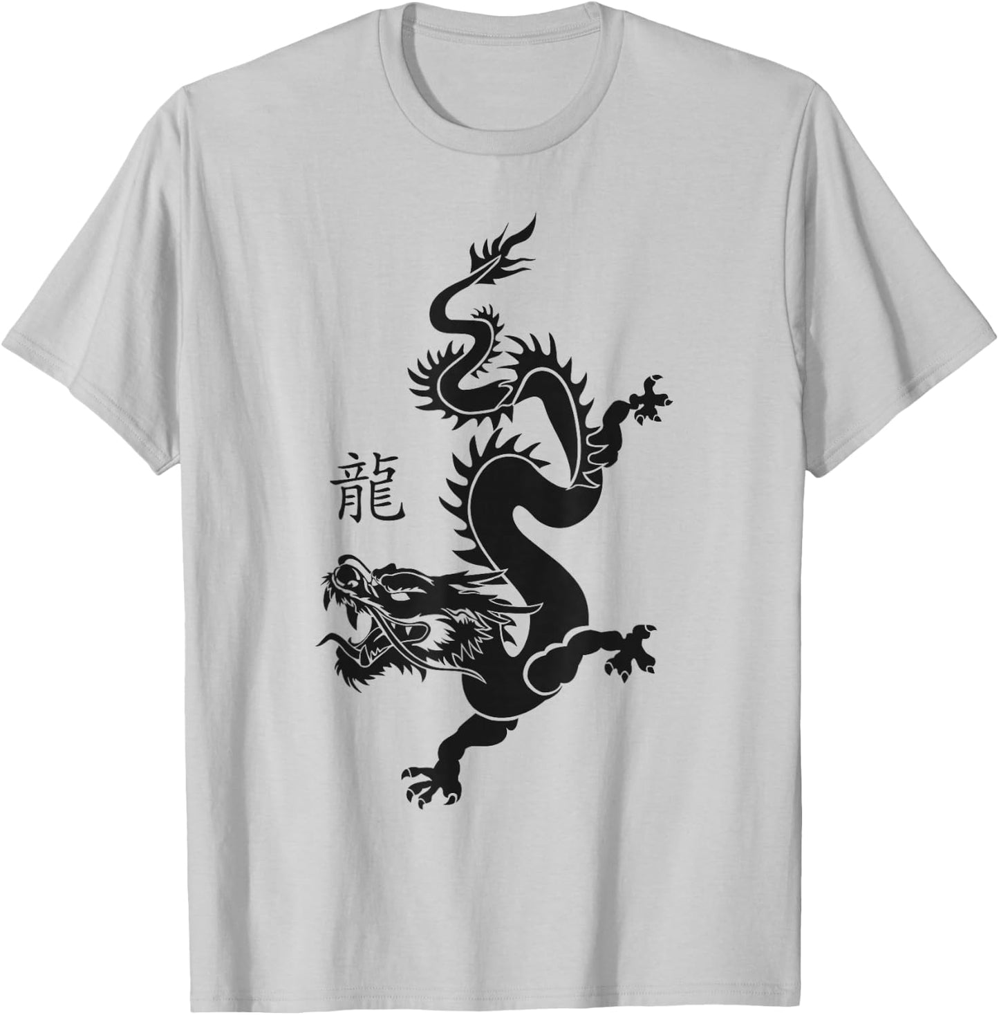 Year of the Dragon Chinese New Year 2024 Wooden Dragon T-Shirt - T-Shirt | Ash