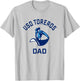 University of San Diego Toreros Arched Dad T-Shirt - T-Shirt | Ash