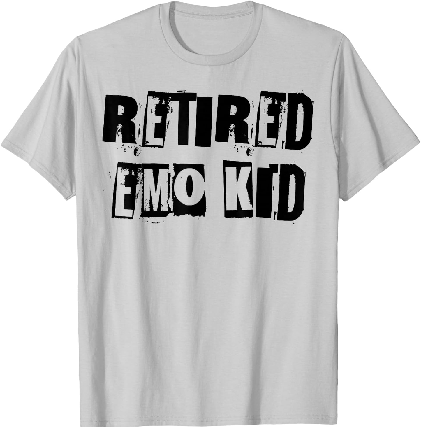 Retired Emo Kid T-Shirt - T-Shirt | Ash
