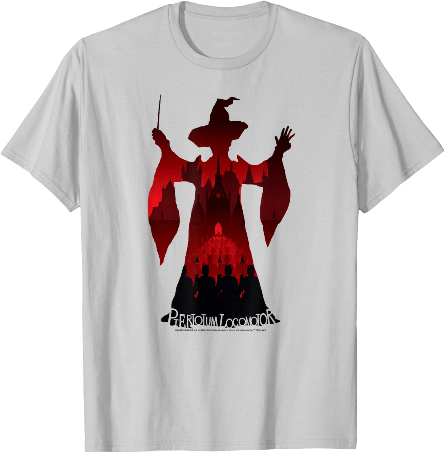 Harry Potter McGonagall Piertotum Locomotor Small T-Shirt - T-Shirt | Ash