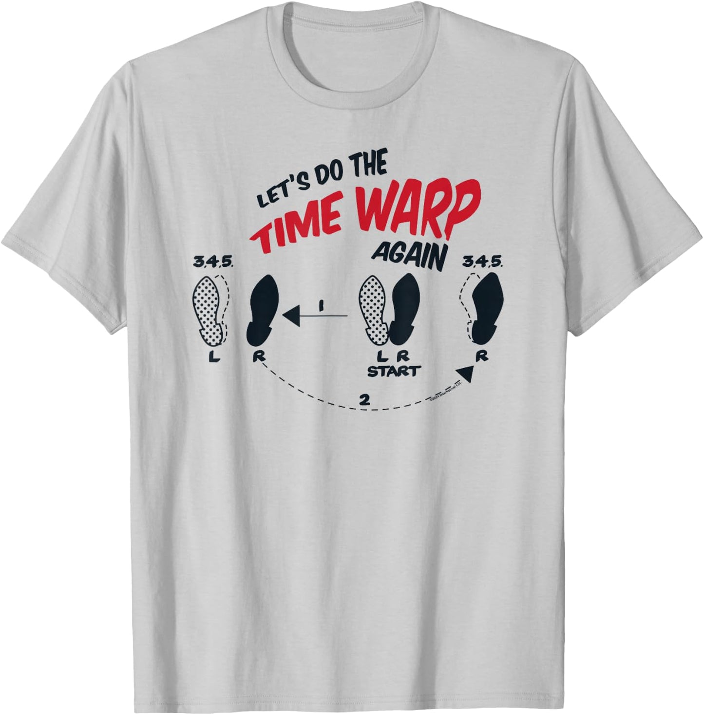 Rocky Horror Show Let's Do The Time Warp Again T-Shirt - T-Shirt | Ash
