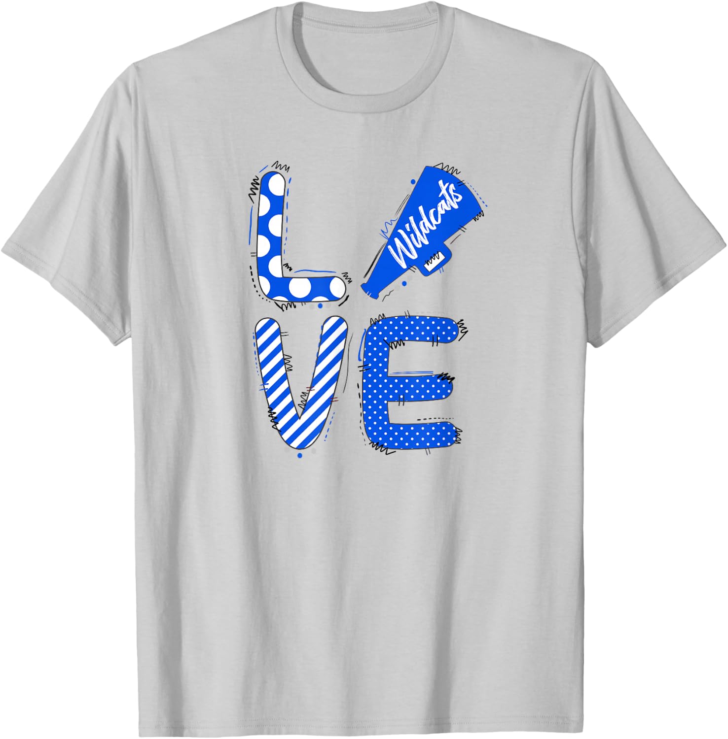 Kentucky, Big Blue, Basketball T-Shirt - T-Shirt | Ash