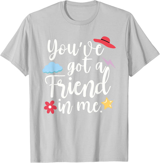 You've Got a Friend in Me Team International Friendship Day T-Shirt - T-Shirt | Ash