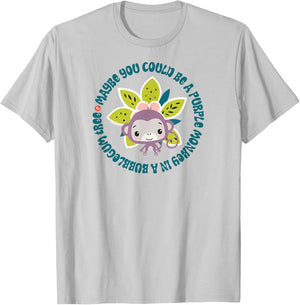 Fisher-Price - Could Be A Purple Monkey In A Bubblegum Tree T-Shirt - T-Shirt | Ash