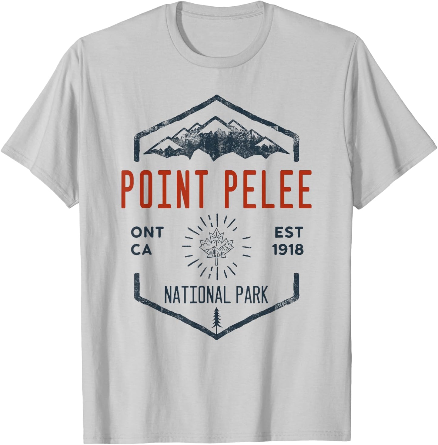 Point Pelee National Park Canada Vintage T-Shirt - T-Shirt | Ash