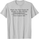 There Are Two Types Of People Extrapolate Incomplete Data T-Shirt - T-Shirt | Ash